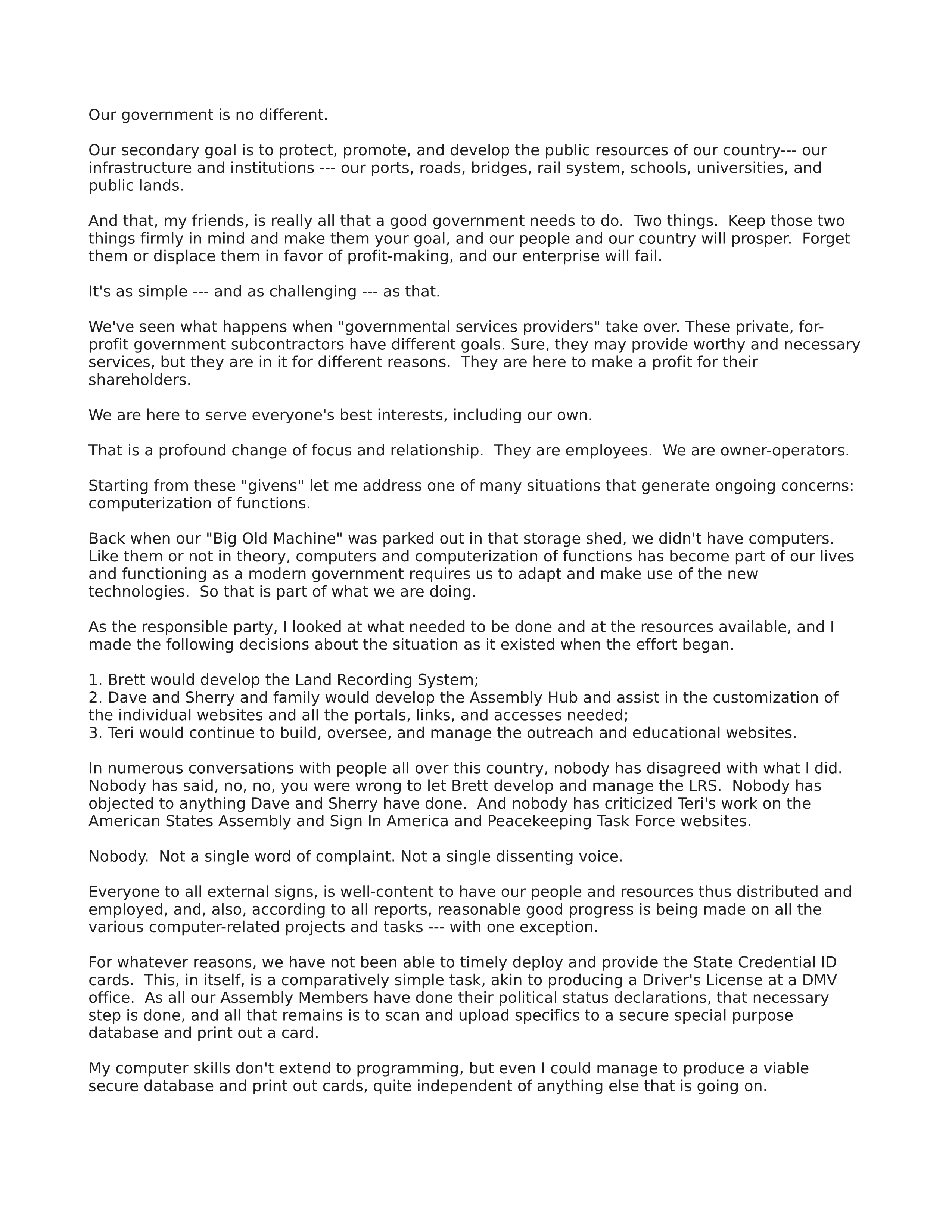 Clearing the air for coordinators and leaders 